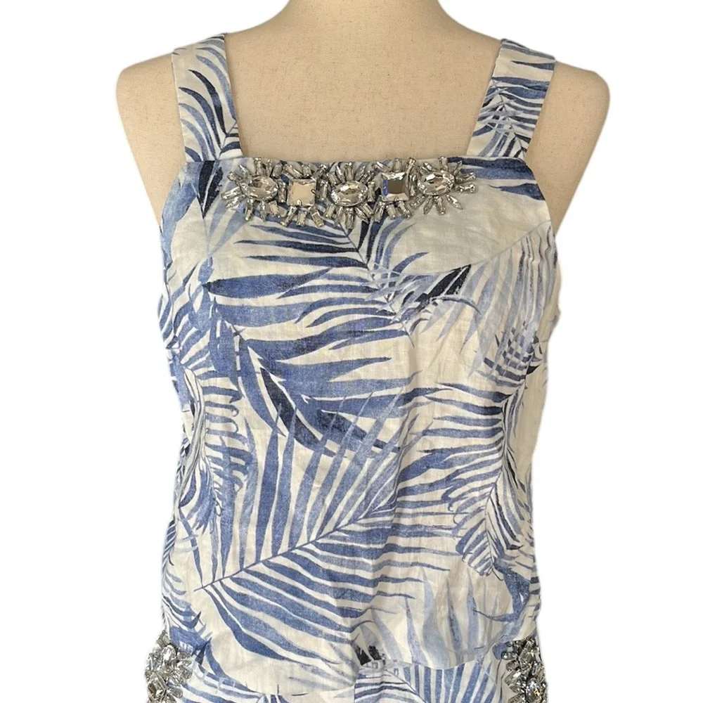 J.O.A. los Angeles Just One Answer 2 piece Linen Short Set - Picture 16 of 16